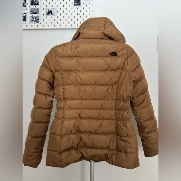 The North Face Tan Hooded Jacket - Picture 5 of 6
